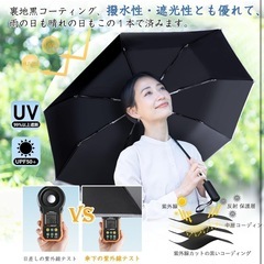 新品　特大折り畳み傘　紺色の画像