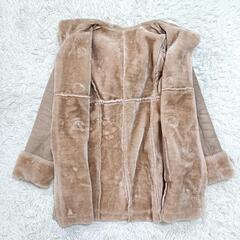 SNIDEL スナイデル ダッフルコート アウター ベージュ系 ポリエステル F レディースの画像