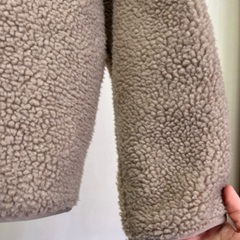 ボアフリースジャケットLサイズモカの画像