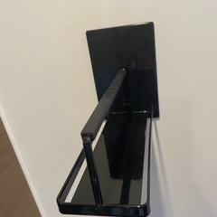 お風呂でスマホ、マグネットスタンドの画像
