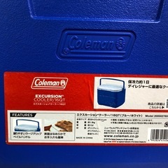 天)コールマン　エクスカーションクーラー　16QTの画像