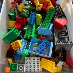 【中古LEGO】duploトレインセットの画像