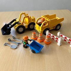 【中古LEGO】duploトレインセットの画像