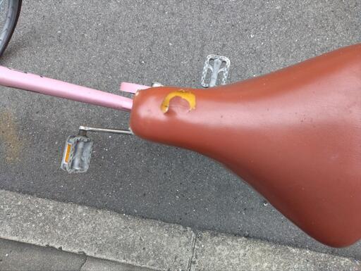 手渡しのみ、8,900円、27インチ、ステンレス仕様、ピンク色、外装6段