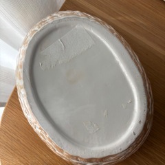 【 決まりました】
陶器小物入れ　鶏の画像