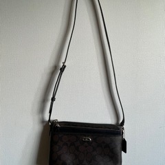 最終値下げ！美品coachショルダーバッグ