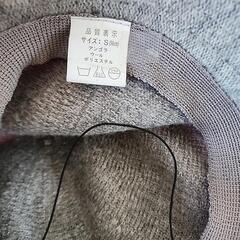 帽子２個(キャップ。つば付き)の画像