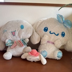 シナモロールぬいぐるみ3点