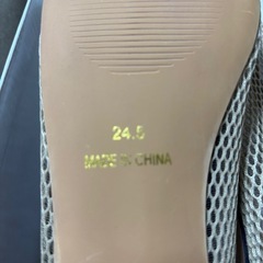 新品未使用品　メッシュパンプスの画像