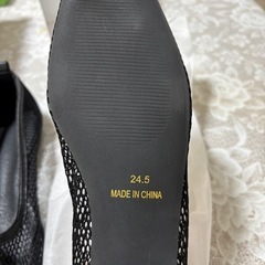 新品未使用品　メッシュパンプスの画像