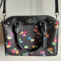 🉐美品！coachミニボストンショルダーバッグの画像