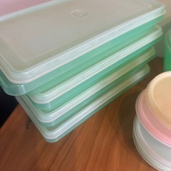 値下げ日本製　高級ブランドタッパーウェアーの画像