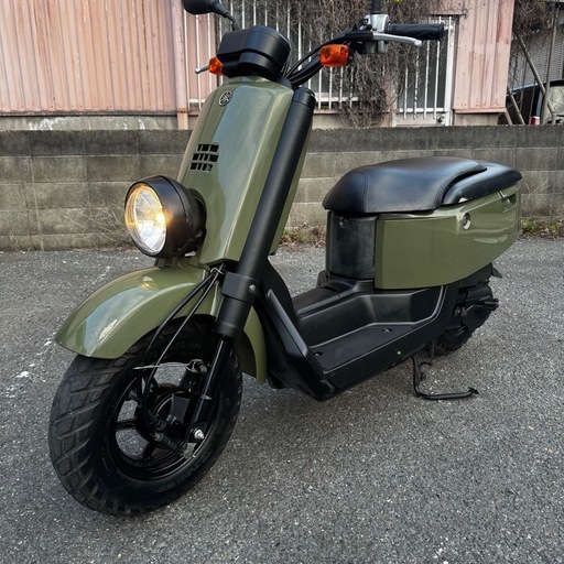 ヤマハ　VOX　中古実働車　バッテリー新品　バッテリー新品　シート新品張替え済み　ナンバー登録書類(無料) ヤマハVOX SA31J カーキ実働バッテリー新品大阪 (f355f308) 門真南の