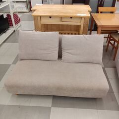 ★ジモティ割あり★  ソファー ベージュ H65×D135×W207 クリーニング済み TC2537の画像