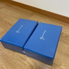 【値下げ新品】ヨガワークスブロック2コセット の画像