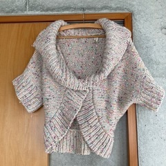 RayBeams MIXカラー ショート丈ニットボレロ F wo...
