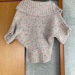 RayBeams MIXカラー ショート丈ニットボレロ F woman'sの画像