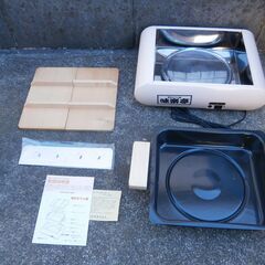 未使用　杉山金属　家庭用　電気おでん鍋　味楽亭　仕切り付きの画像