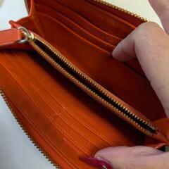 トリバーチ　長財布　オレンジの画像