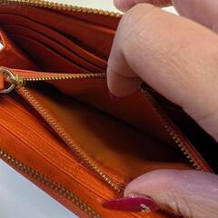 トリバーチ　長財布　オレンジの画像