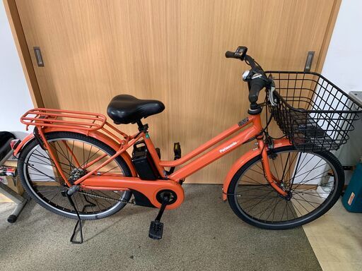 整備済み中古電動アシスト自転車パナソニック人気の通勤数学モデルティモS (シイノサイクル) 今池の自転車の中古あげます・譲ります ｜ジモティーで不用品の処分