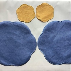 【新品！未使用！】ランチョンマット　コースター　敷物　インテリア　雑貨　テーブルセッティング の画像