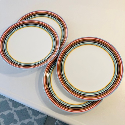 iittala イッタラORIGO 20cm 4枚組ディッシュ 皿