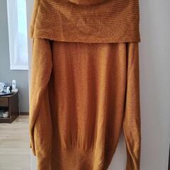 ロング ハイネックセーター　