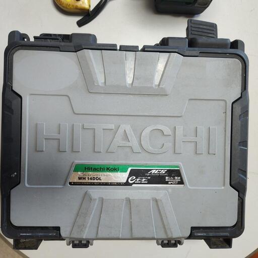HITACHI WH14DDL バッテリー2個インパクトドライバ