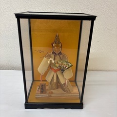 和人形　越前竹人形ケース　豊穣の舞　