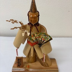 和人形　越前竹人形ケース　豊穣の舞　の画像