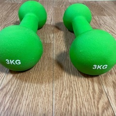 ダンベル　3kgの画像