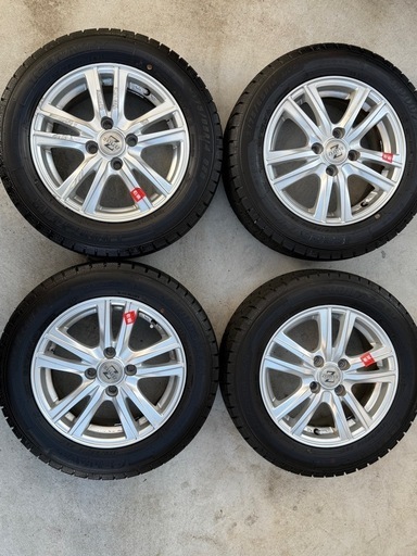 175/65/R14スタッドレスタイヤ　バリ溝8ミリ