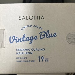 セラミックカールヘアアイロン　19mm サロニアの画像