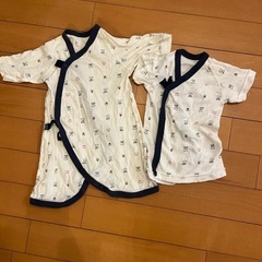新生児肌着　くまさん
