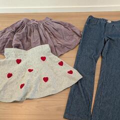 【まとめ売り】冬～春服女の子用120サイズ9 着　未使用品アリの画像