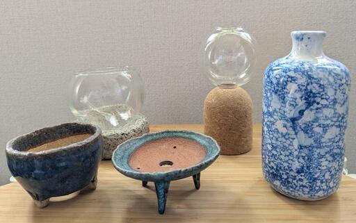 花瓶等5点セット　1100円