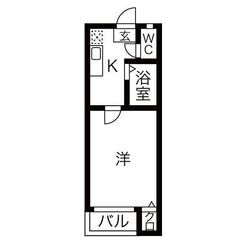 ✨初期費用３万円✨ドリーム５１０　２０３(２階) - 名古屋市