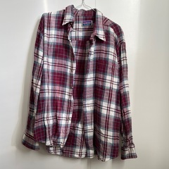 メンズ　シャツ　Lサイズ　チェック柄