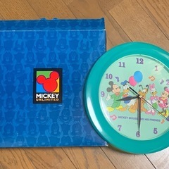 《未使用》美品です　ディズニー　掛け時計