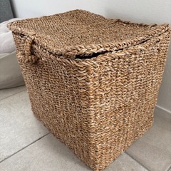 収納ボックス　カゴの画像