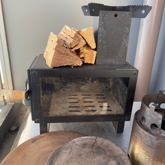 アウトドア焚き火台セットの画像