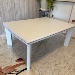コタツテーブル ホワイト 家具 