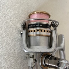 DAIWA CREST1500 ダイワ クレスト1500 スピニングリール 湖 川 海 リール フィッシング 釣具 釣り具 中古品  の画像