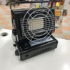 カセットガスコンロヒーター 2WAYタイプ ブラック ※未使用品