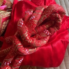 お値下げしました！付け帯　花飾り　七五三 の画像