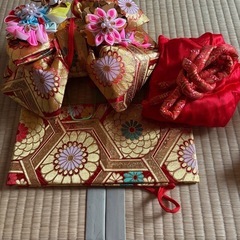 お値下げしました！付け帯　花飾り　七五三 