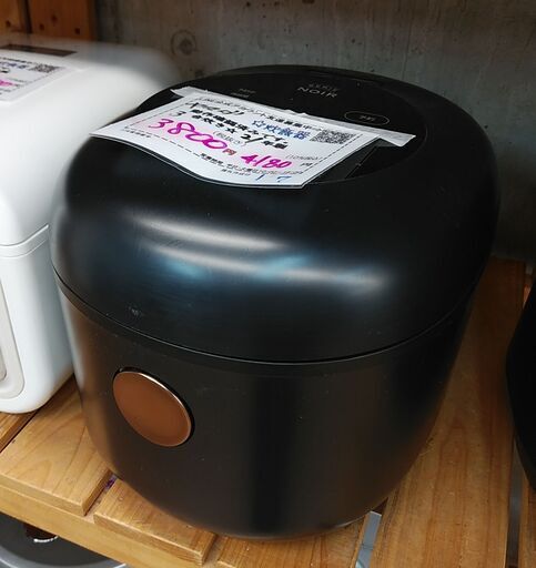セール！品質保証☆配達有り！3000円(税別）ヤマダセレクト 3合炊き マイコンジャー炊飯器 2021年製 ブラック