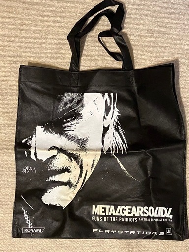 メタルギアソリッド4非売品トートバッグ