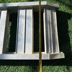 アルミ梯子はしご　2本　はしご　ラダー　重機　農機等 の画像